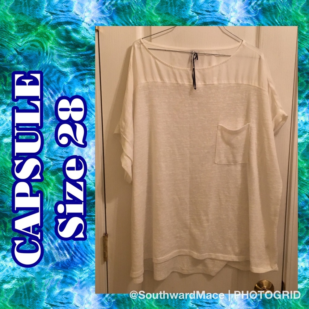 NWOT capsule top